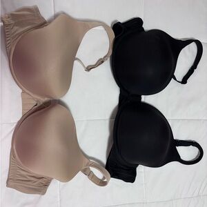 Cacique Black and Tan Bras